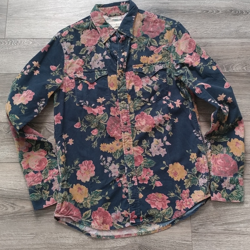 Men's button down shirt